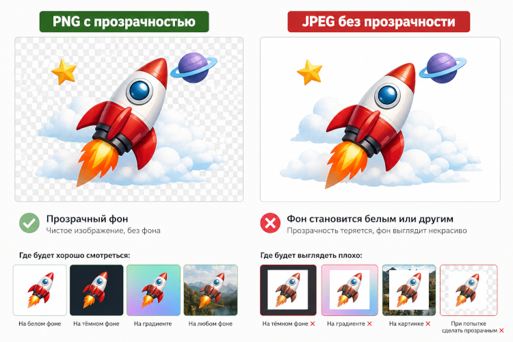 Конвертация из PNG в JPEG