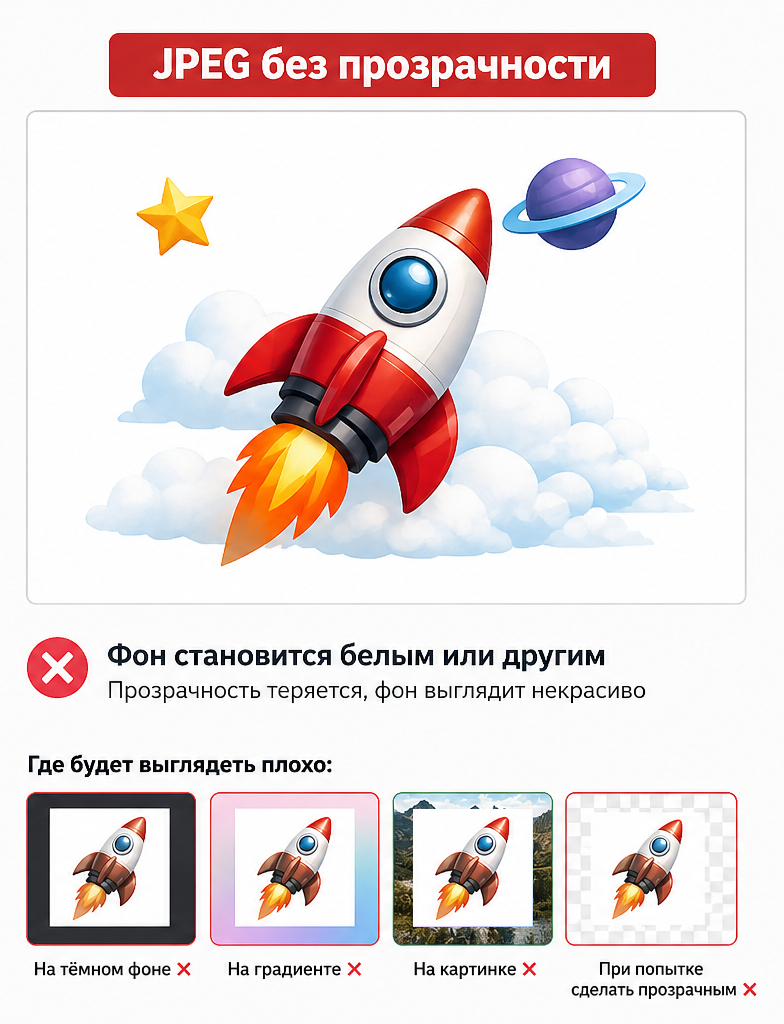 Конвертация в JPEG