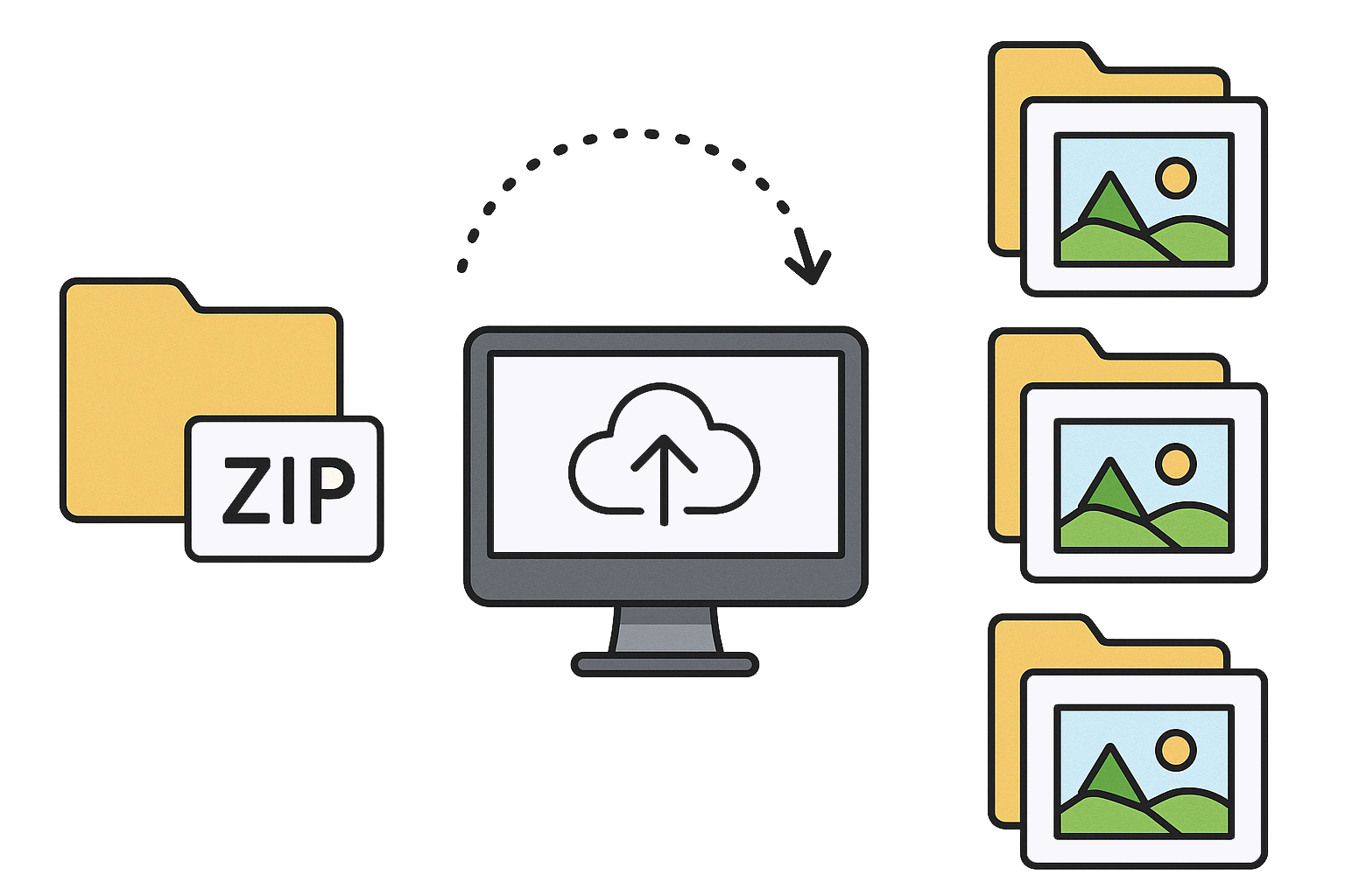 Уникализация папок