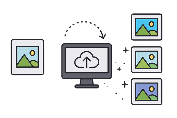 Пакетная уникализация фото